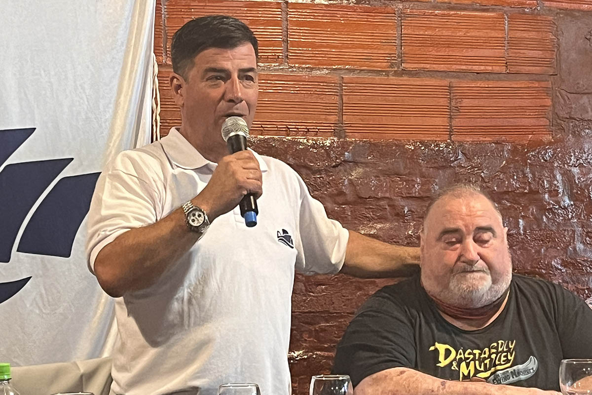 Festejo por el 41 aniversario de la Asociacin de Capitanes de Pesca